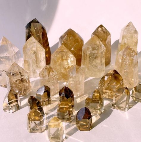 Which Witch, Gold Crystals, Master Piece, Pretty Rocks, Inner Healing, Gold Crystal, Stones And Crystals, Citrine, Astrology