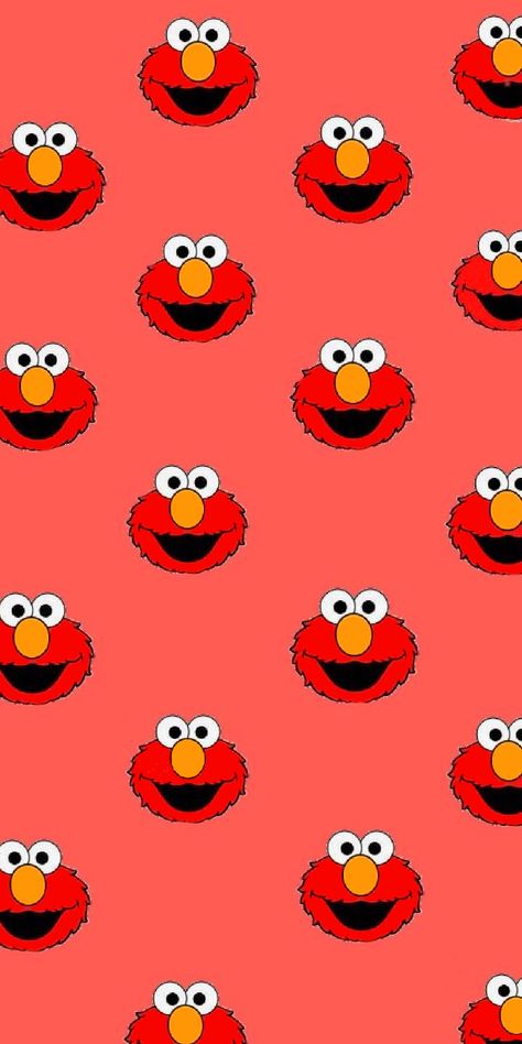 Iphone Wallpaper Elmo, Wallpaper Elmo, Sesame Street Wallpaper, Elmo Pictures, Cookie Monster Wallpaper, Elmo Wallpaper, Street Wallpaper, Elmo And Friends, Elmo World