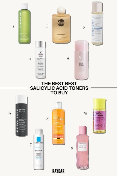 Looking to treat acne, stop future breakouts, or address uneven skin tone? Salicylic acid toner can do it all. Explore our editor-approved guide to find the products that are right for you. Salicylic Acid Benefits, Toner For Dry Skin, Treat Acne, Ole Henriksen, Skincare Regimen, Toner For Face, How To Treat Acne, Uneven Skin, Uneven Skin Tone