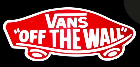 Skateboard Logo, Wall Logo, Vans Skate, Scrap Ideas, Vans Logo, Cool Vans, Skateboard Stickers, Wallpaper Dekstop, Gift Card Balance