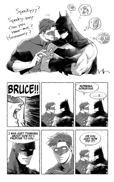 Batman X Green Lantern Fanart, Hal X Bruce, Hal Jordan X Bruce Wayne, Batlantern Fanart, Batman X Superman Mpreg, Batman X Superman Kiss, Bat Joker, Batman Love, Superman X Batman