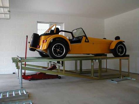 Jack stand accident while under a Porsche.... - Page 3 - Pelican Parts Technical BBS Car Hoist, Car Lift, Car Ramps, Metal Fabrication Tools, Mechanic Garage, Diy Welding, Jack Stands, Car Lifts, Garage Tools