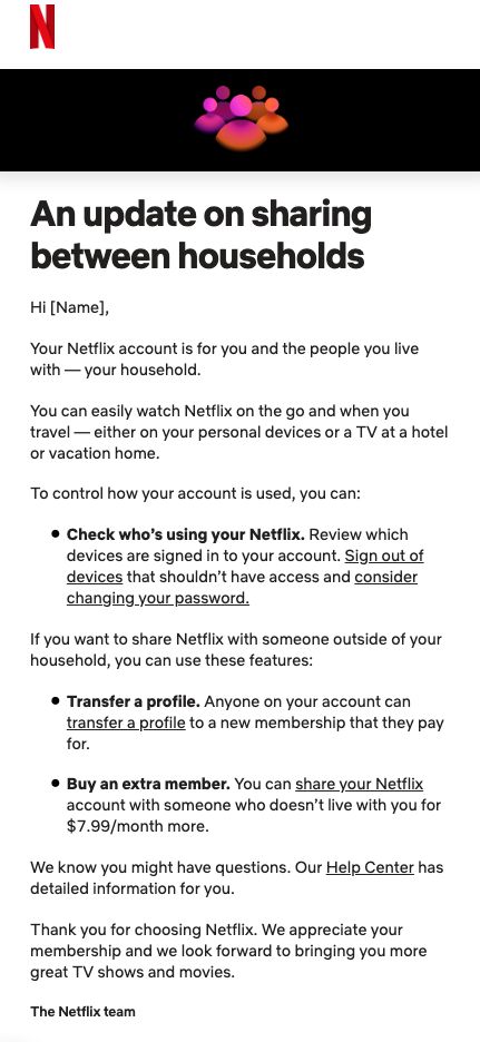 Netflix Password Sharing Fees: What You Need to Know | Kiplinger Netflix Users, Disney Prices, Netflix Subscription, Netflix Account, Internet Providers, Sign Out, Global Market, Market Research, Music Tv