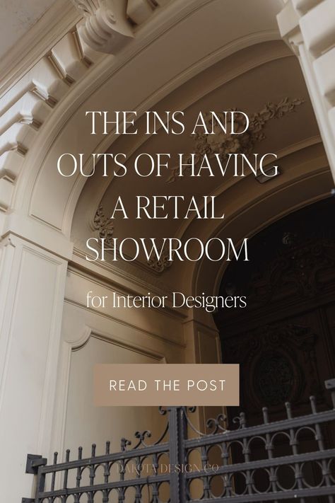 Are you thinking about opening a furniture showroom to expand your interior design business? I recently had the opportunity to chat with Heather Draper of The Heather Co. to talk about her experience adding a retail showroom to her interior design business. In case you missed our conversation, click here to read about all the things we covered when it comes to having your own furniture showroom. Furniture Showroom Interior Design, Designer Showroom, Design Center Showroom, Interior Design Showroom, Showroom Inspiration, Business Storage, Aesthetic Interior Design, Storefront Design, Email Template Design