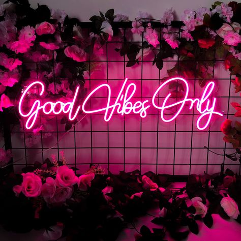 Gifts For Bachelorette Party, Only Quote, First Birthday Favors, Neon Sign Art, Neon Quotes, Energy Efficient Design, Pink Vibes, Light Sign, Neon Light Signs