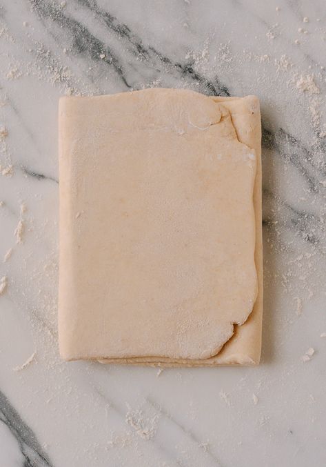 Easy Rough Puff Pastry Recipe | The Woks of Life Rough Puff Pastry Recipes, Puff Pastry Ideas, Puff Pastry Ingredients, Easy Puff Pastry Recipe, Pastry Dough Recipe, Rough Puff, Rough Puff Pastry, The Woks Of Life, Woks Of Life