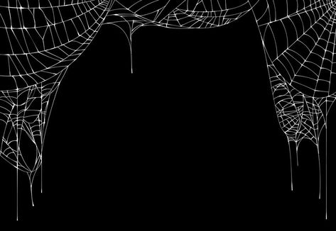 Gothic Overlays For Edits, Spiderweb Overlay, Goth Laptop Wallpaper, Gothic Backgrounds, Gothic Banner, Goth Banner, Gothic Border, Goth Png, Halloween Overlay