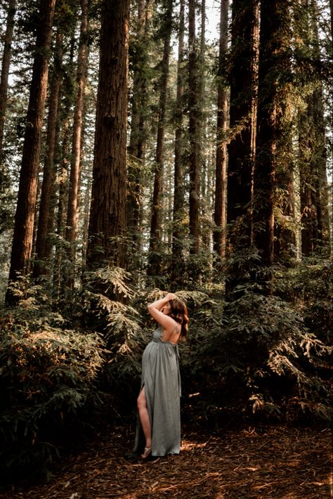 Forest Maternity Photo Shoot - Bay Area, CA Forest Maternity Photos in Oakland, CA Trees Maternity Shoot, Maturity Photoshoot Woods, Maternity Photography Pine Trees, Wilderness Maternity Shoot, Maternity Shoot In Forest, Bay Area Maternity Shoot, Maternity Photography 2023, Fall Forest Maternity Shoot, Forest Themed Maternity Shoot