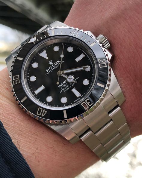 The Watch Brigade on Instagram: “You can't go wrong with a no date Sub.. . . . #rolex #rolexsubmariner #114060 #submariner #rolexsub #submarinernodate #rolex114060…” Rolex Submariner No Date, The Watch, Rolex Submariner, Rolex Watches, Omega Watch, Submarine, Rolex, Canning, On Instagram