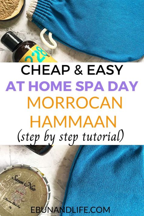 Are you looking for a cheap, easy and affordable DIY at home spa day idea? Then try the Morrocan Hamman. It’s amazing! #spaday #selfcare #selfcaresunday #pamper Hammam At Home, Diy At Home Spa, At Home Spa Day, Home Spa Day, Diy Spa Day, At Home Spa, The Ordinary Skincare, Positive Mental Health, Spa Day At Home