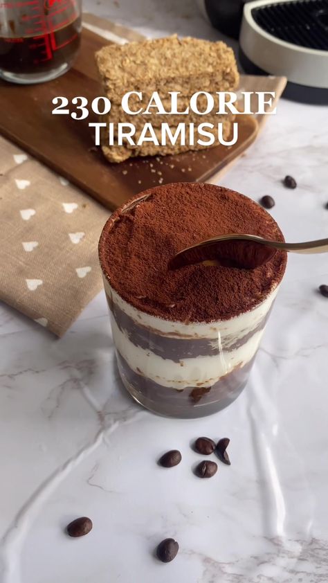 Whisk - Skinny tiramisu for one Healthy Tiramisu Recipe, Classic Tiramisu, International Desserts, Protein Desserts, Food Fantasy, Tiramisu Recipe, Mug Recipes, Baking Sweets, Vegetarian Chocolate