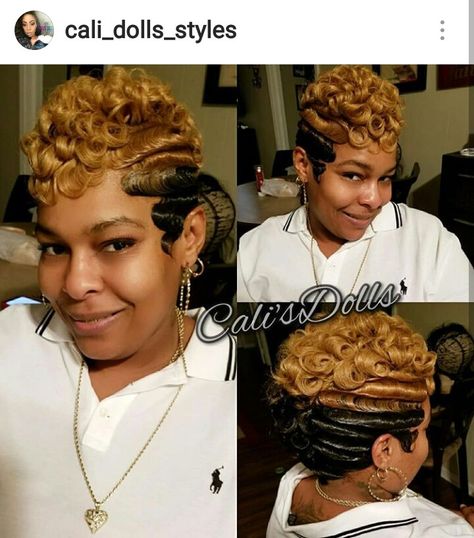 27 Piece Quick Weave Hairstyles, Dolls Hairstyles, 27 Piece Quick Weave, Short Curly Weave, Short Quick Weave Hairstyles, 27 Piece Hairstyles, Finger Waves Short Hair, Short Weave Hairstyles, Finger Wave Hair