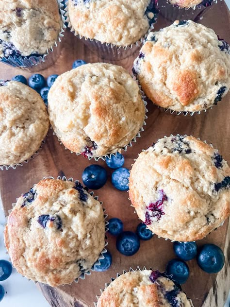 Ww 1 Point Muffins, Ww Blueberry Muffins, One Point Blueberry Muffins, Weight Watchers Blueberry Muffins, Ww Muffins, Blueberry Protein Muffins, Weight Watchers Muffins, Pound Dropper, Weight Watchers Recipe