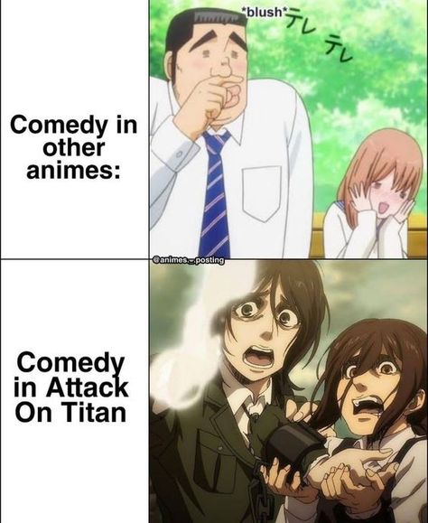 Aot Funny, Attack On Titan Aesthetic, Attack On Titan Comic, Aot Memes, Attack On Titan Ships, Attack On Titan Season, Attack On Titan Funny, Attack On Titan Art, Naruto Funny