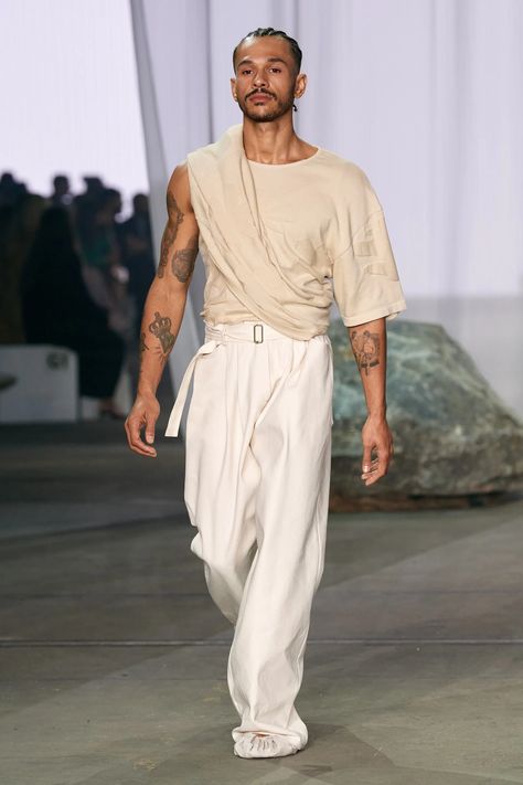 Resort 2024 Collection, Cruise Fashion, Resort 2024, Boho Men, Collarless Jacket, Dope Outfits For Guys, Mens Fashion Week, 2024 Fashion, Fashion Design Clothes