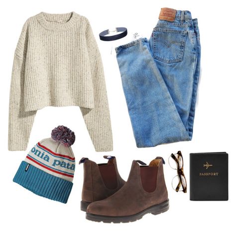 "Here's to new beginnings" by alcrossmn on Polyvore featuring Levi's, Patagonia, Blundstone, Miss Selfridge and FOSSIL Taos Shoes Outfit, Leggings Blundstone Outfit, 50 Outfits Ideas Over 50 Fashion Over 50, Blundstone Hiking Outfit, Blundstone Women Outfit Jeans, Blundstone Women Outfit Fall, Blundstone Outfit Fall, Blundstone Outfit Winter, Blundstone Women Outfit