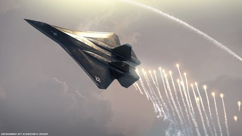 ArtStation - Sixth-generation air superiority fighter concept Yf 23, Egyptian Army, Aerospace Design, Concept Vehicles Sci Fi, Stealth Aircraft, Space Ship Concept Art, Airplane Fighter, Starship Design, Military Artwork