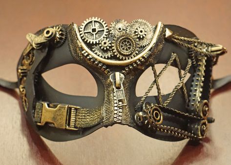 Mask Steampunk, Steampunk Man, Steampunk Men, Mode Steampunk, Steampunk Mask, Steampunk Hat, Steam Punk Jewelry, Steampunk Cosplay, Steampunk Diy