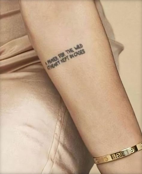 Wild At Heart Tattoo, Wild Heart Tattoo, Marcheline Bertrand, Prayer Poems, Wild Tattoo, Tennessee Williams, Wild At Heart, A Prayer, Wild Hearts