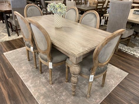 Purchase Salem 71" Dining Table - New White Wash Dining Tables With Extensions, Beachy Dining Room Ideas, Boho Dining Room Table, Dining Room Ideas Farmhouse, Restauration Hardware, Furniture Refurbishing, French Farmhouse Dining Table, Rustic Dining Room Table, Modern Farmhouse Dining Room