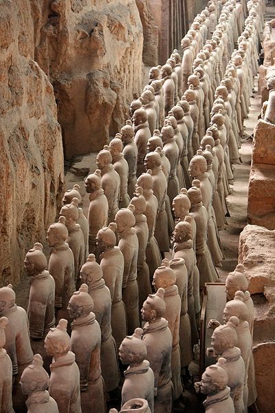 Terracota Army, Xian China, Qin Dynasty, Visit China, Terracotta Warriors, Great Wall Of China, Beautiful Sites, Chongqing, China Travel