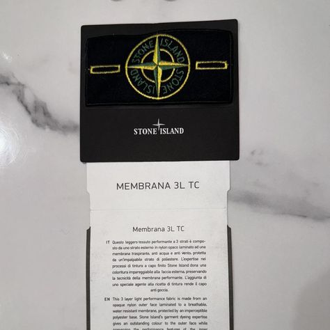 Stone Island Original Badge All badges come with a... - Depop Stone Island, Suit And Tie, Casual Style, The Originals, Stone, Quick Saves