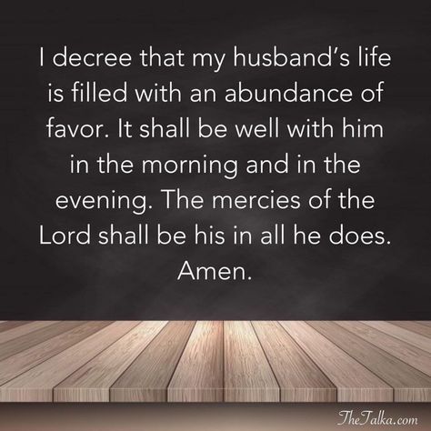 Your husband is the man who God has set as the head of your family. He is your friend, lover, and the father of your children. Therefore, his welfare should be your concern. It isn’t possible to look after him when he’s far and away, but you can commit him to God in prayers to do so and more. Prayer For My Husband Strength, Prayers For Husband, Pictures With Words, Sample Prayer, Praying Wife, Prayer For My Family, Powerful Morning Prayer, Prayer Images, Warfare Prayers