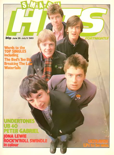 THE UNDERTONES The Undertones Band, Smash Hits Magazine, Joan Armatrading, Jermaine Jackson, Band On The Run, New Wave Music, The Specials, The Undertones, The Pretenders