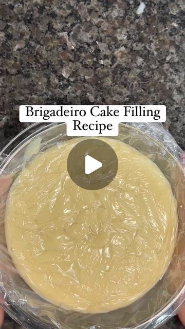 Karina Llanes on Instagram: "This is seriously so delicious, you will not regret making this 🤩 

Recipe Natacha Rico 

Brigadeiro cake filling recipe

Ingredients:
2 cans condensed milks
400ml heavy cream
40g butter 

Save this recipe for later 😍 

#cake #cakefilling #reposteria #pastel" Brigadeiro Filling Recipe, Condensed Milk Frosting Recipes, Brigadeiro Cake, Brigadeiro Recipe, Cake Filling Recipes, Cake Filling, Cake Fillings, Recipe Ingredients, Filling Recipes