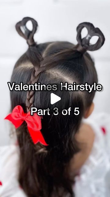 Nancy Amery on Instagram: "Valentines Hairstyle ♥️ Part 3 of 5  Heart too knots - what’s not to love! ❤️   #valentineshairstyle #hearthairstyle #hearthair #cutehairstyles #girlshairstyles #topknot #heartbun #toddlerhairstyles #toddlerhair #uniquehairstyles" Heart Hairstyles, Valentines Hairstyles, Hairstyles Girl, Top Knot Hairstyles, Toddler Hairstyles Girl, Heart Hair, Heart Top, Unique Hairstyles, Heart Wedding