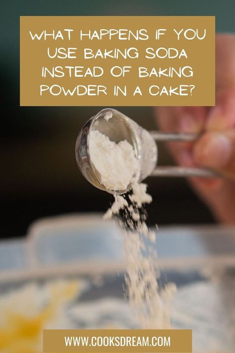 What Happens If You Use Baking Soda Instead of Baking Powder in a Cake? | Cooks Dream What Is Baking Soda, Baking Powder Substitute, Baking Powder Uses, Baking Soda Uses, Cooking Ingredients, Cake Batter, Baking Tips, A Bowl, How To Make Cake