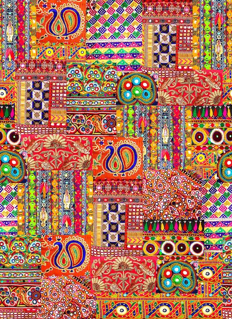 Pakistan Art, Pakistani Art, Kutch Work Designs, Iphone Wallpaper Stills, Print Design Art, Folk Art Flowers, Paisley Art, Textile Prints Design, Colors And Patterns