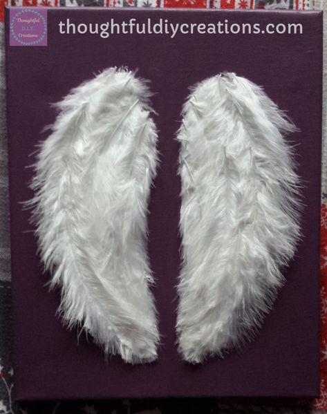 Angel Wings Pictures, Diy Angel Wings, Angel Wing Ornaments, Diy Angels, Feather Wreath, Feather Angel Wings, In Remembrance, Angel Crafts, Photo Backdrops