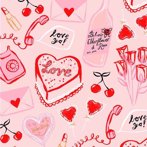 Pretzel Shop, Popular Prints, Bachelorette Planning, February Crafts, Valentines Inspiration, Day Aesthetic, Season Of Love, Galentines Party, Valentines Patterns