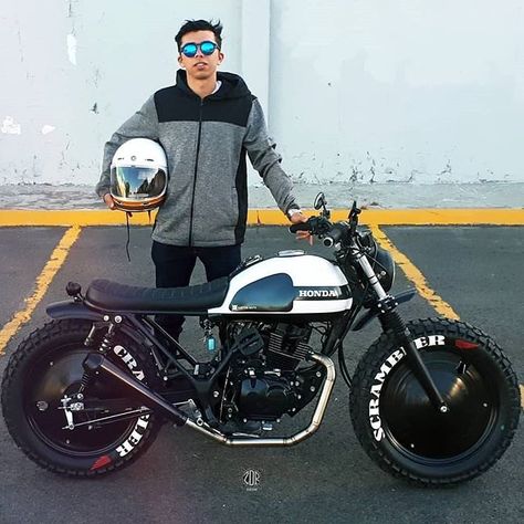 Cafe Racer 150 Cc, Custom Bike Parts, Bobber Scrambler, Honda Custom, Honda Scrambler, Honda Monkey, Moto Custom, Scrambler Custom, Hot Weels