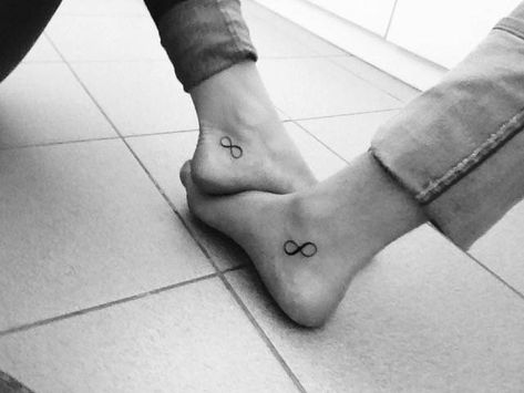 Ankle Infinity tattoo on Hanne and her boyfriend. Infinity Tattoo On Ankle, Couple Ankle Tattoos, Infinity Tattoo Ankle, Matching Infinity Tattoos, Matching For Couples, Love Tattoos For Couples, Finger Couple, Infinity Love Tattoo, Small Infinity Tattoos