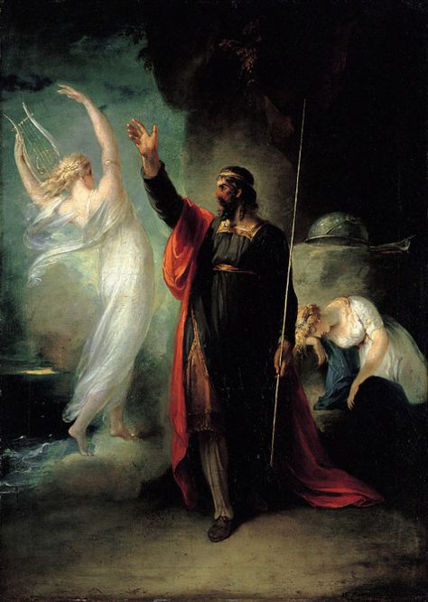 Prospero, Ariel and sleeping Miranda, 1797 (Shakespeare’s The Tempest) by William Hamilton (English, 1751–1801) The Tempest Shakespeare, Shakespeare Sonnets, Globe Theatre, Spirit Magic, Roi Arthur, George Mason, The Tempest, Robert Burns, Georges Seurat