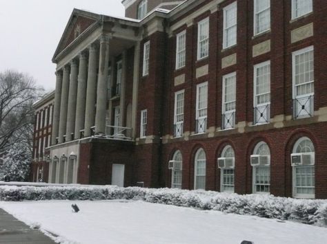 meredith in snow Meredith College, College Vision Board, College Aesthetic, My Heritage, In The Fall, School Spirit, College Girls, The Snow, The Fall