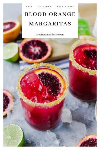 Grab a few blood oranges and make a few of these blood orange margaritas! This is THE refreshing drink you want to relax with! Blood Orange Margarita Recipe, Blood Orange Cocktail, Orange Margarita, Blood Orange Margarita, Thanksgiving 2022, Cocktails Recipes, Tequila Drinks, Tom Collins, Fruity Drinks