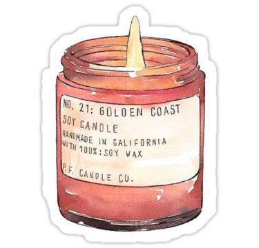 Candle Graphic, Candle Illustration, Summer Candle, Candle Drawing, Penanda Buku, Soya Mumu, Candle Stickers, Bubble Stickers, Tumblr Stickers