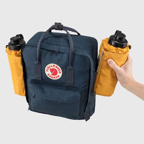 Re Kanken, Fjällräven Kånken, Kanken Mini, Luggage Brands, Bungee Cord, Bottle Bag, Bottle Accessories, Kanken Backpack, Fjallraven Kanken