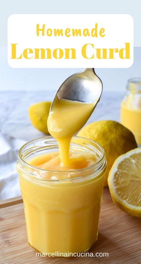 Fruit Curd, Easy Lemon Curd, Homemade Lemon Curd, Lemon Recipe, Dessert Sauce, Lemon Curd Recipe, Lemon Custard, Lemon Dessert Recipes, Curd Recipe