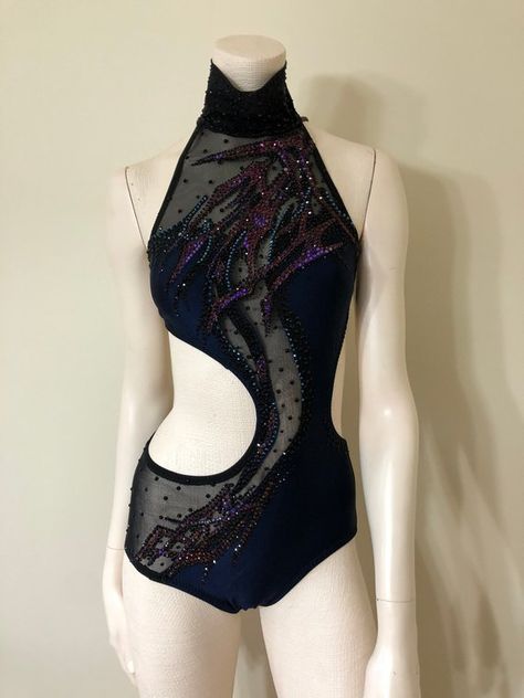 Contemporary Dance Outfits, Solo Dance Costumes, Cute Dance Costumes, Hero Clothes, Pretty Dance Costumes, Dance Costumes Dresses, Custom Dance Costumes, Pole Dancing Clothes, Dance Competition Costumes