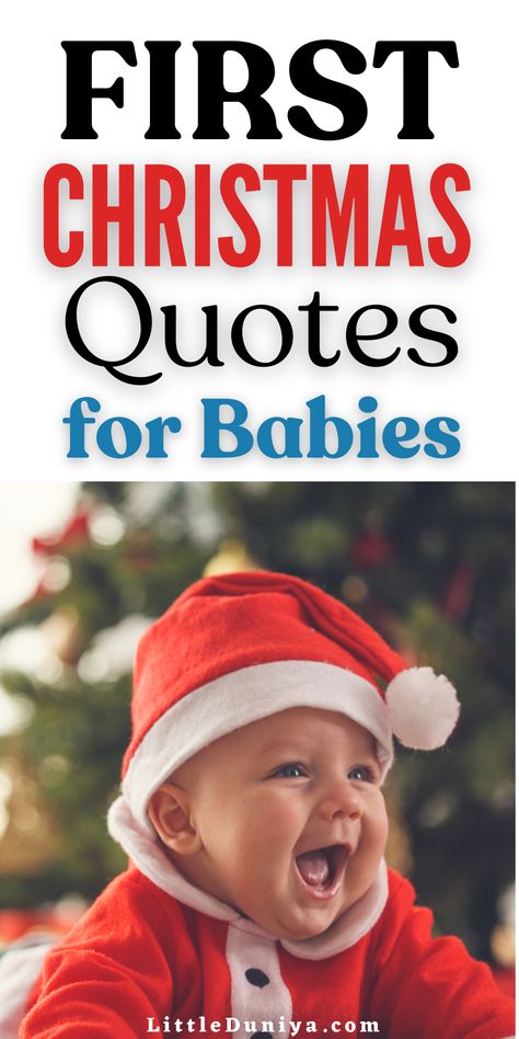 100 Quotes For Baby’s First Christmas Dear Santa Quotes, Quotes For Baby, Christmas Gift Quotes, Santa Quotes, New Baby Quotes, Baby Captions, Christmas Baby Pictures, Baby New Year, Xmas Quotes