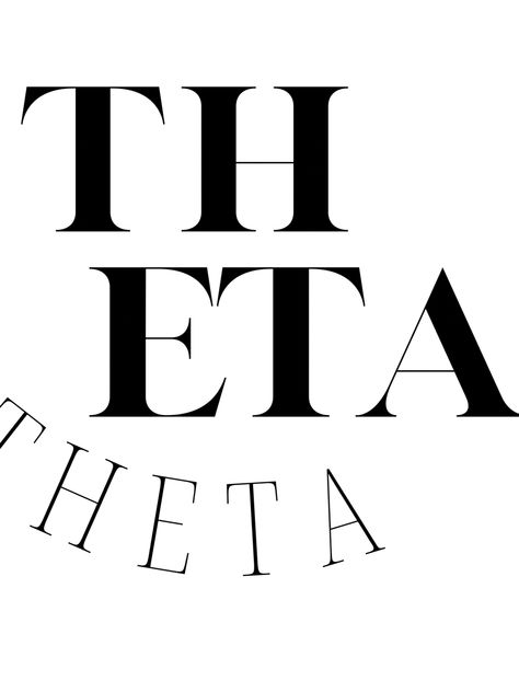 Theta Aesthetic, Kappa Alpha Theta Graphic, Theta Graphic, Lambda Theta Alpha, October Mood Board, Sorority Graphics, Tri Delt, Car Decorating, Recruitment Shirts