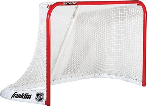 (paid link) Franklin Sports Hockey Goal — NHL Steel Cage Ice-Hockey Goal — Street-Hockey Goal — Pro-Style Hockey Nets and Goal Set — 72 x 48 Inch Hockey Nets, Hockey Goal, Street Hockey, Steel Cage, Women's World Cup, Sport Hockey, Back Support, Top Shelf, Sports Gear