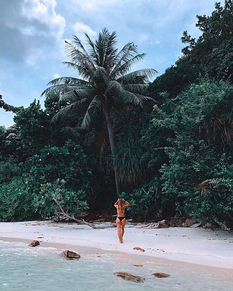 Clø su Instagram: "Create, explore, expand, conquer 💫" Thailand Countryside, Erawan Waterfall Thailand, Thailand, Instagram