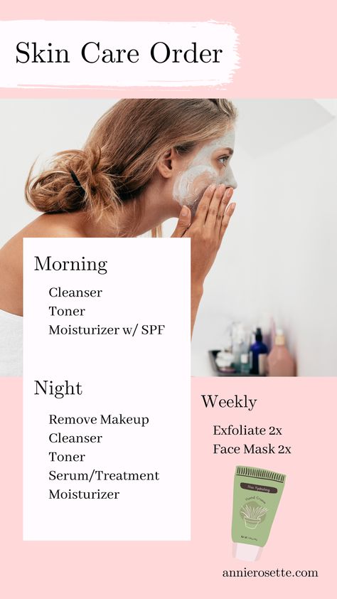 Simple Skin Care Routine For Beginners, Simple Skin Care Routine, Regular Skin Care Routine, Simple Skin Care, Everyday Skin Care Routine, Haut Routine, Face Skin Care Routine, Skin Care Routine Order, Simple Skincare Routine