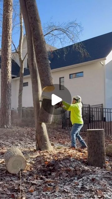 Wood Man on Instagram: "@chain_wood 🤟🫡 @lupetexta Curting tree from ground up. #treeservice #arbolero #arboleros #backyardvibes #chain_wood" Wood Rounds Walkway, Tree Branch Ideas Diy Projects, Stump Art Ideas, Tall Tree Stump Ideas, Tree Furniture Ideas, Diy Tree Stump Ideas, Diy Firewood Rack Outdoor, Well Pump Cover Ideas, Well Cover Ideas