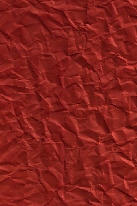 A red crumpled paper Red Crumpled Paper, Wrinkled Paper Background, Project Wallpaper, Crumpled Paper Background, Wallpaper Editing, Crumpled Paper Textures, Wrinkled Paper, Floral Cards Design, Paper Background Design